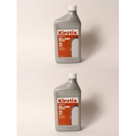 2 PK Kinetix 80034 1 Quart Bottle Extreme-Duty Bar & Chain Oil with TakFlo