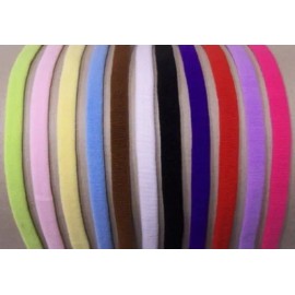My Own Unique Design 25 Skinny 1/4" thin Baby Infant Stretchy Headband Lot Elastic Mask