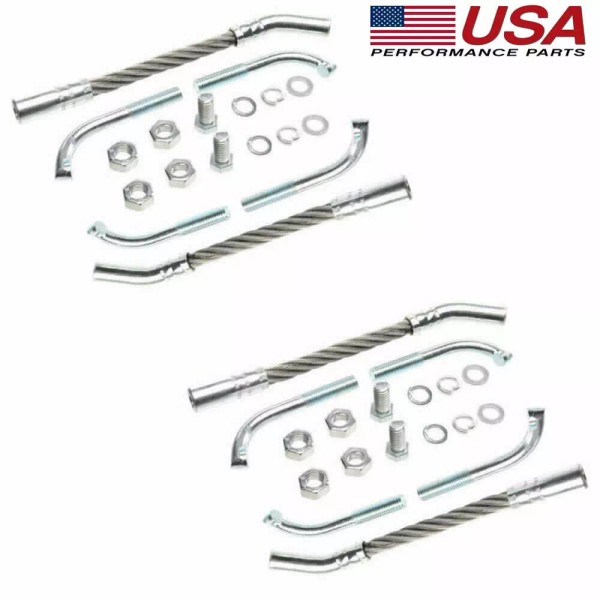 nanne869 2 Set Ice Scratchers For Polaris/Ski-Do