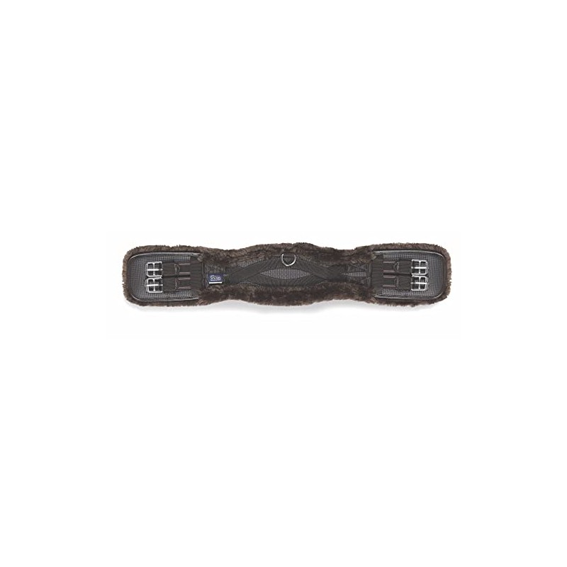 Shires ARMA SupaFleece Dressage Girth - Elastic - Brown 22