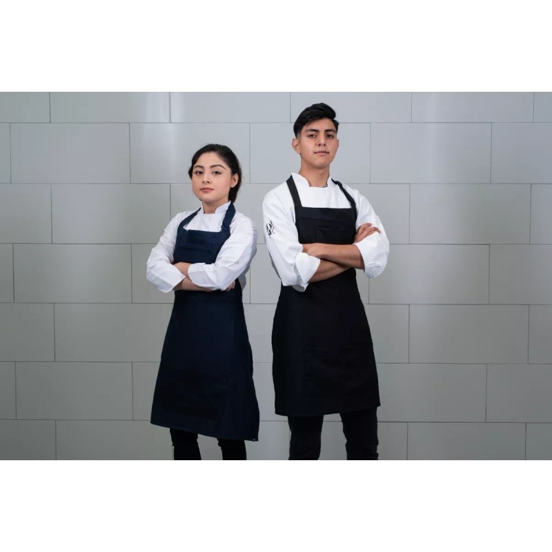 Dilitools Mandil Master Chef Delantal Cocina Mesero Con Peto Dilitools