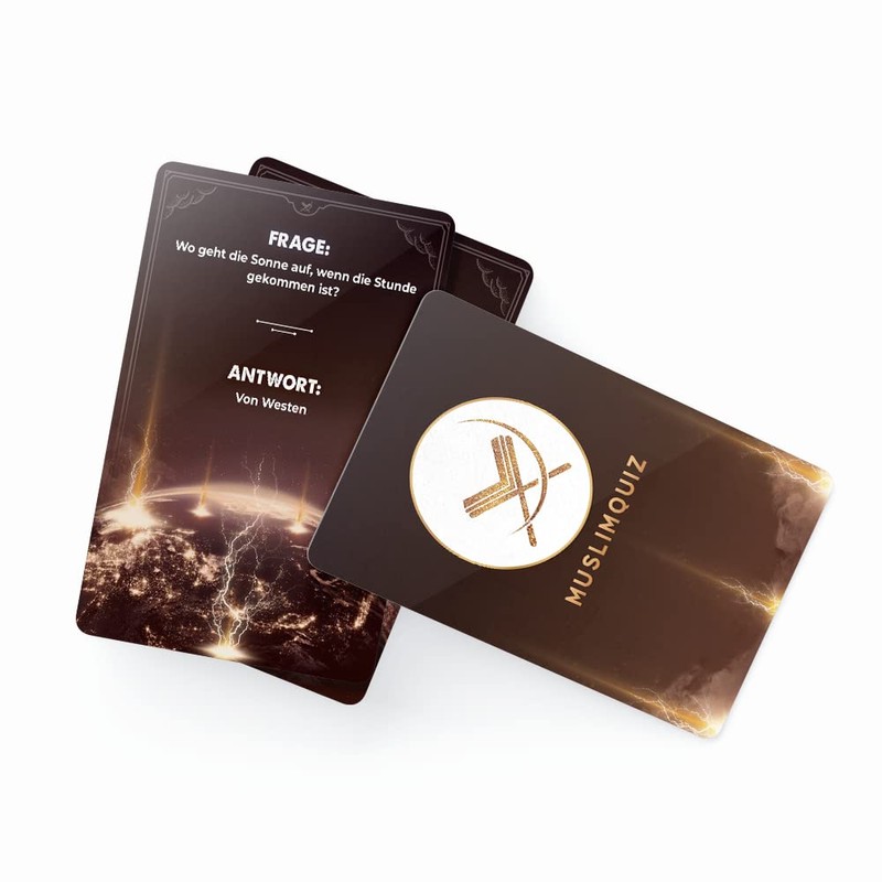 NIYYAH Islamic Game Quiz Cards Prophet Muhammed and Islam Gift