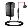 Ablegrid 9V Battery Clip Power Supply AC Adapter Wall Charger