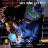 ARCCAPTAIN Auto Darkening Welding Helmet, 3.94"X3.66" Large Viewing Screen True