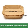 PPUU Air Fryer Liners Disposable, 8 inch Air Fryer Parchment