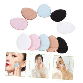 Minkissy 60pcs Mini Powder Puff Soft Makeup Sponges for Foundation Loose Powder Compact Design for Easy Application for Home Travel Use Random Colors