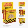 Performore SDS Binder Display Kit with 3 Inch Heavy Duty