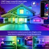 Letianpai 100Ft LED Strip Lights, 5050 RGB Color Changing Rope