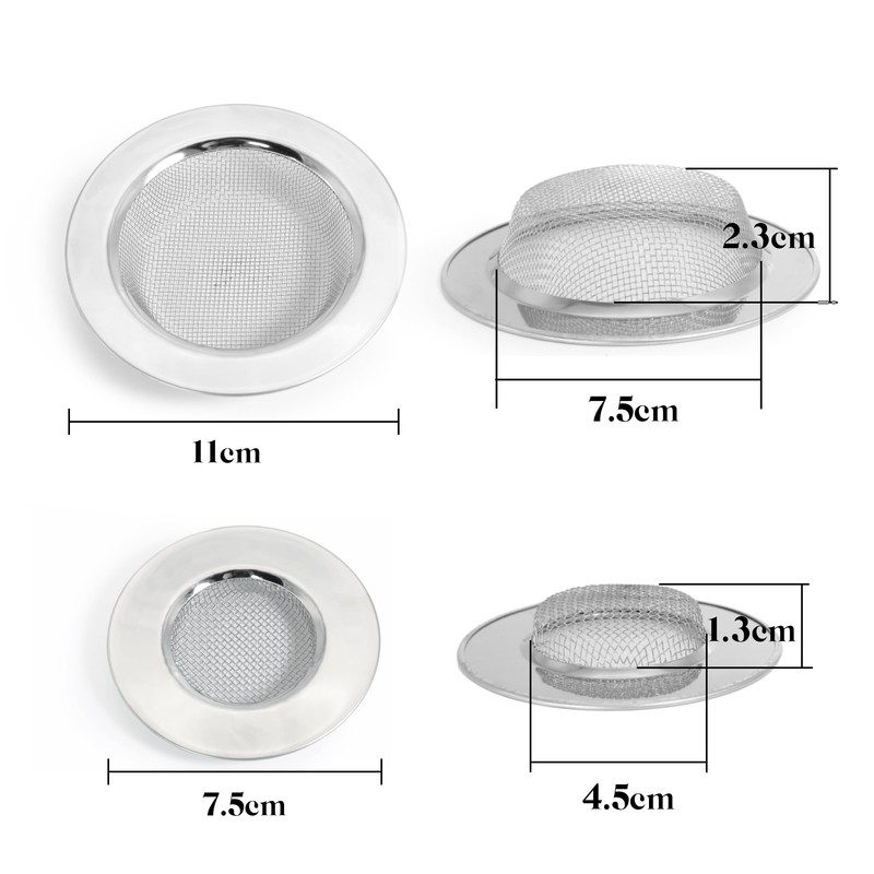 BEYLAB Set of 3 Stainless Steel Sieves for Oil Burners