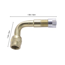 CHILDWEET 2pcs Tyre Valve Extension Adapter for Trucks Motorcycles and Cars Easy Installation Design Tyre Extension Tool for Convenient Inflation