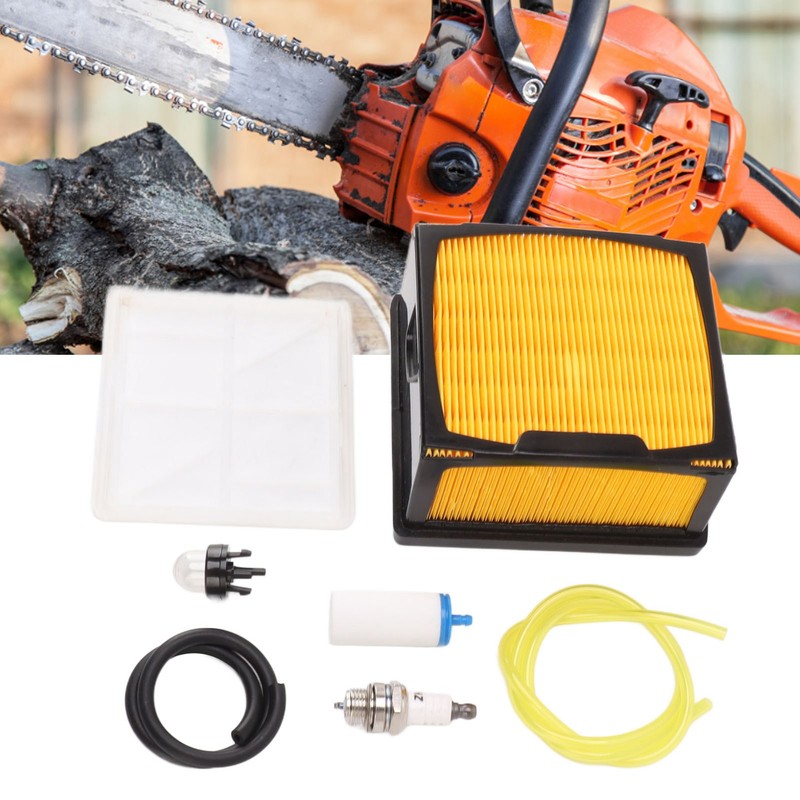 Concrete Saw Power Cutter Air Filter Fuel Line Gasoline Pipe