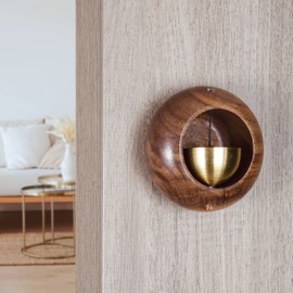 Shopkeepers Bell for Door Opening - Magnetic Attached Doorbell Chime for Business - Unique Office Ornaments and Hanging Decoration for Entrance, Fridge Sticker and Barn Door - Creative Present