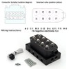 ZHSYMX 12v 8-valve Solenoid Valve Air Ride Suspension Manifold Valve