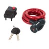 Hermex CB-12, Candado de cable con llave, 12 mm X