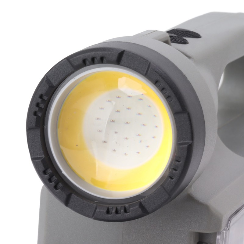 Solar Flashlight Handheld LED Spot Light Flashlight with Dual Side