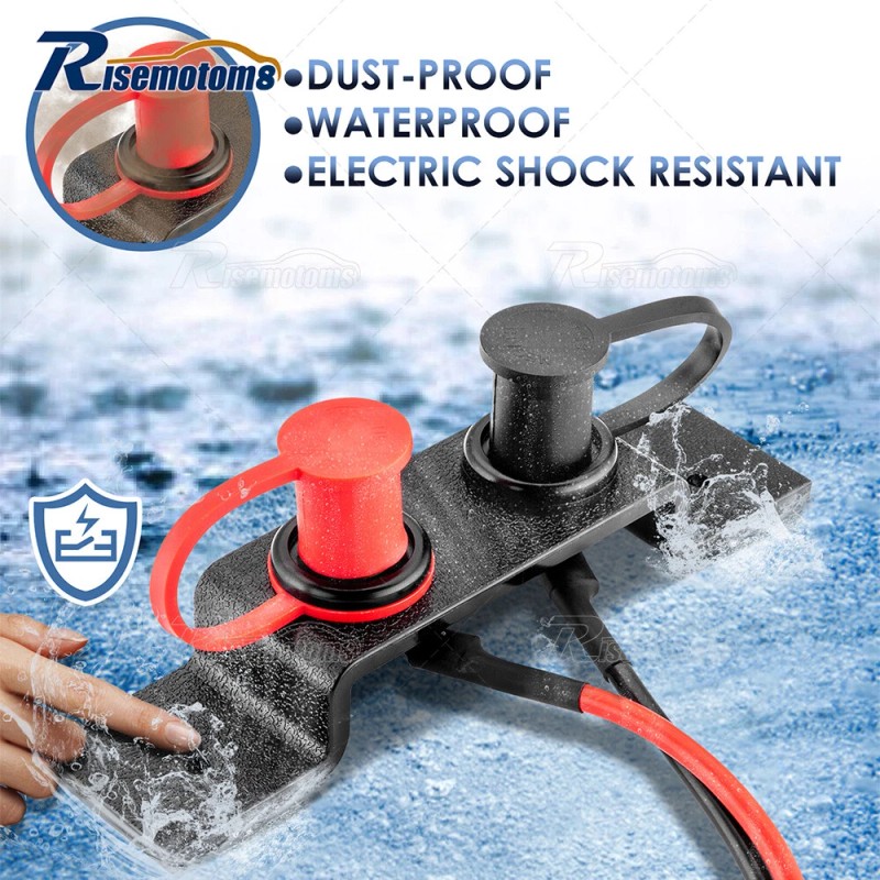 risemotom8 Remote Battery Terminal Relocation Kit Jump Post Cable for