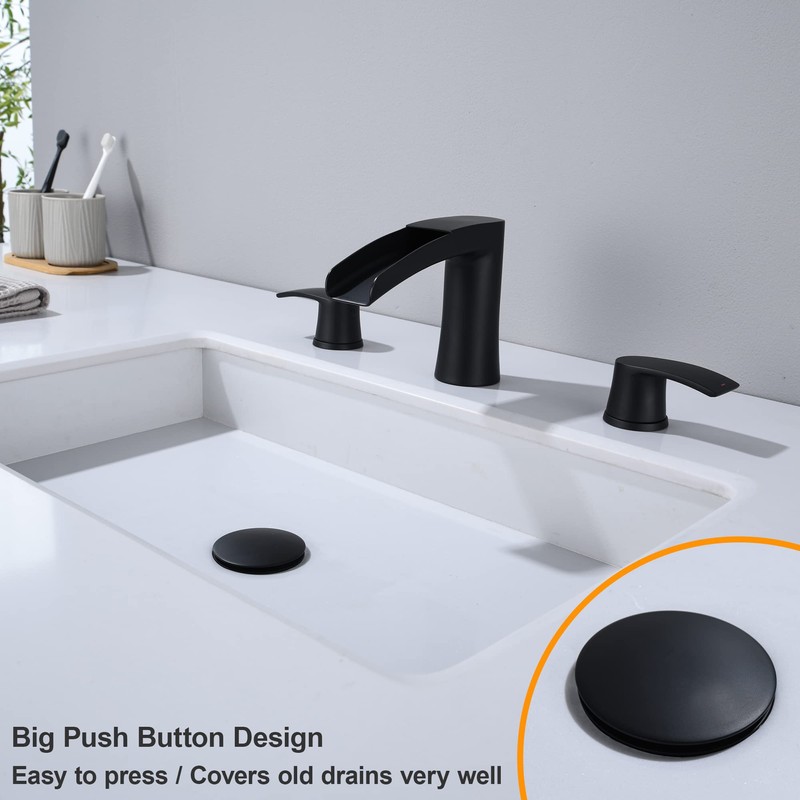 Universal Bathroom Sink Drain Stopper - 1.1~1.5" Pop Up Drain