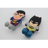 Finex 2 pcs Set Kawaii Superheroes Toothbrush Holders with Suction