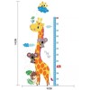 DaraBaby Vinil Infantil Estatura Jirafa Con Regla De Crecimiento012