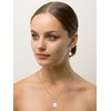 Pearl Necklace and Earring Set Faux Pearl Stud Earrings Pearl