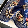 PoeticEHome 100% Pure Mulberry Silk Square Scarf 27"x27" Women Neckerchief