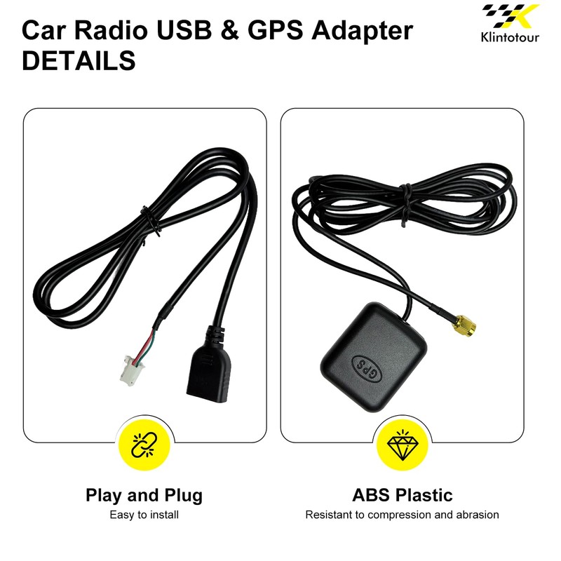 Aftermarket Radio Backup Camera RCA Harness Adapter, 16-Pin Car Stereo