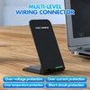 Wireless Charger, 15W Fast Wireless Phone Charger Stand with Dual