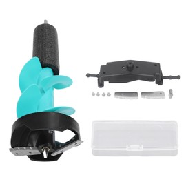 6 Inch Ice Auger Electric Drill Auger Bit with Drill Adapter for Winter Fishing