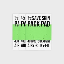 아모레베이직 토너 아껴주는 12 스킨팩 화장솜 400매 x3개 Amore Basic Toner Saving 12 Skin Pack Cotton Pads 400 Sheets x3 Packs