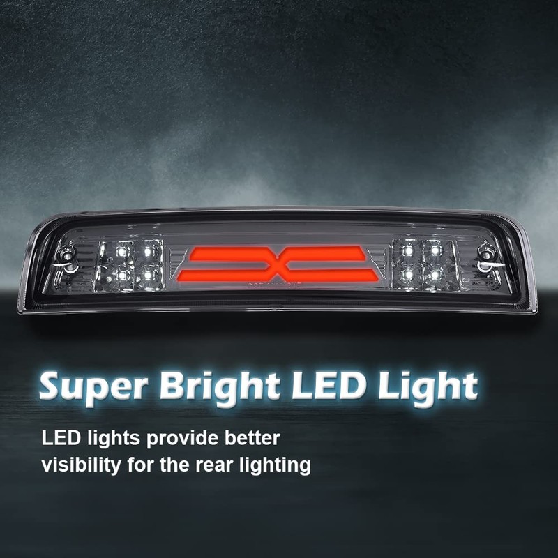 PIT66 LED Bar 3rd Brake Light, Compatible with 2009-2017 Dodge