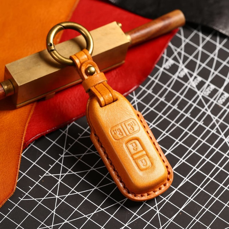 [smasol] NBOX Key Cover NBOX Custom Genuine Leather Key Case
