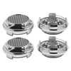 sourcing map Set of 4 Hub Caps 68 mm Universal