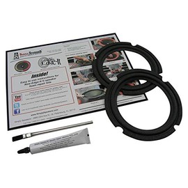 Simply Speakers 6.5 Inch Foam Speaker Repair Kit Compatible with JBL Control 5, Pro 8, TLX-121, FSK-6.5JBL (Pair)