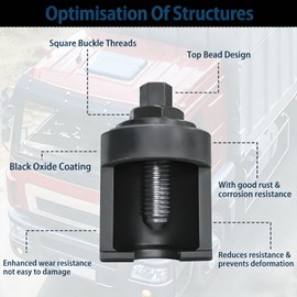 40mm Truck Ball Joint Separator, Heavy Duty Ball Joint Removal Tool