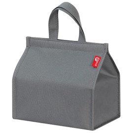 RVSNQ Lunch Bag Cooler Small Lunch Bag with Handle for Easy Care Durable Lightweight Unisex Work School Cherry Blossom Viewing Travel (Gray)