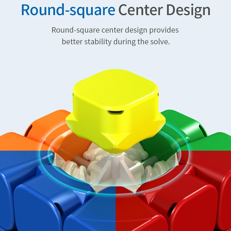 Magic Cube, MOYU RS3M 3x3 Magic Cube, Magnetic Version, Sticker-Free