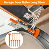 EXERAUO 7" Long Stem Garage Door Rollers 10 Pack -