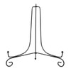 Metallic Black Iron Easel Display Stand for Artwork Photo Frame