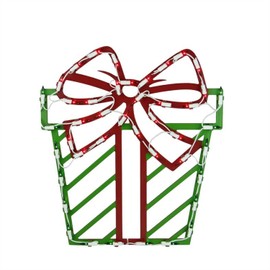 Northlight Impact Innovations Impact 95213 16" Lighted Red and Green Present Ch