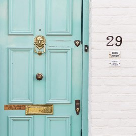 Zayookey Cast Iron House Numbers with Screws, Metal Number, House Numbers for House Door Street Mailbox (Door Number 3)