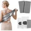 LEKOU 2PCS 9 x 40IN Toallas De Baño Exfoliantes