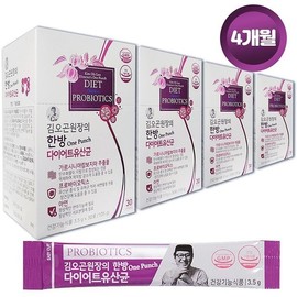 Kim O-gon Director Kim O-gon Diet Probiotics 4-Month Supply [4719765] / 김오곤 원장 다이어트 유산균 4개월분 [4719765]