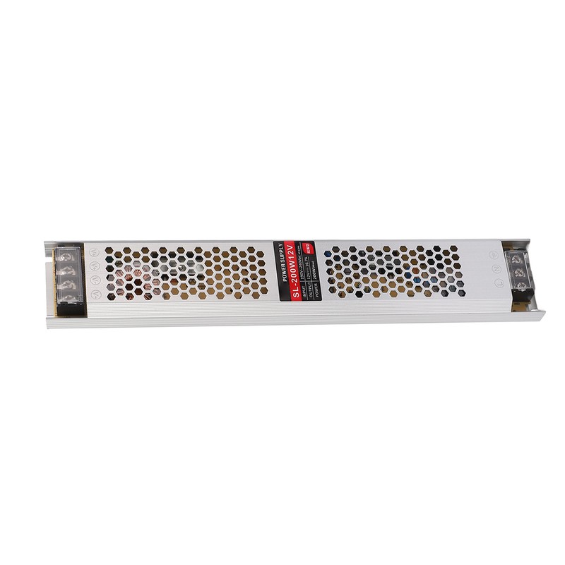 LED Power Supply Ultra Thin 190V‑240V AC Input 12V 16.7A