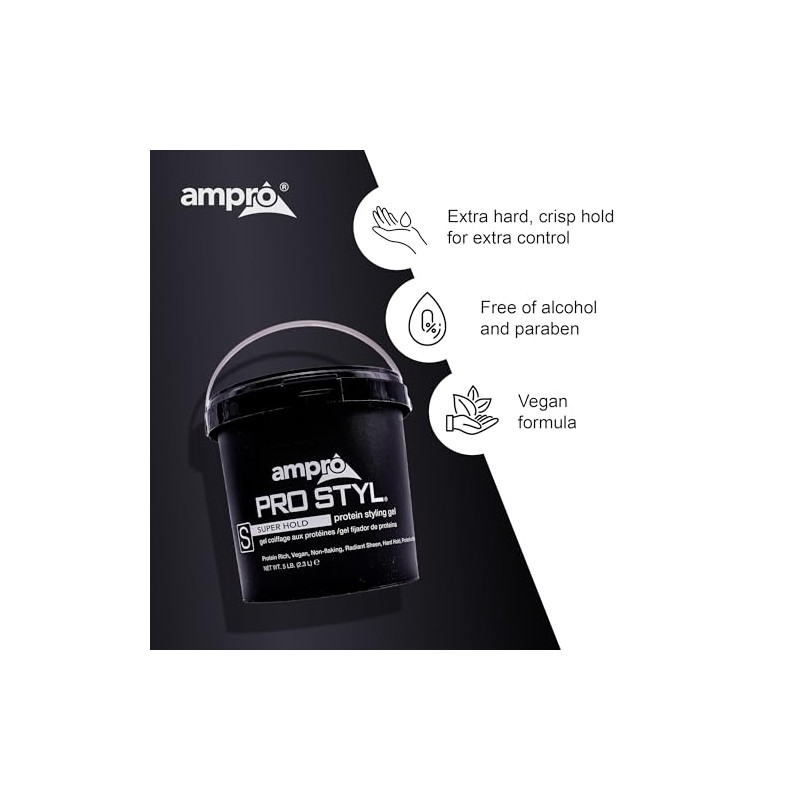 Ampro Pro Styl Gel - Fortalece tus hebras - Fórmula
