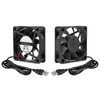 2Pcs 60mm Fan 2.36in USB Brushless Cooling DC 5V 60mm