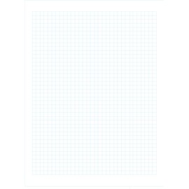 Design Ideation Grid Paper : Multi-Media Grid Paper for Pencil, Ink, Marker and Watercolor Paints. 1/4" Box Grid. (25 Sheet Pack.) (Non-Repro Blue Grid)