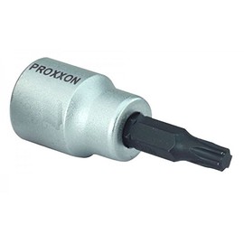 Proxxon, TX45 Torx insert, nut drive, 10 mm (3/8 inches), without the bore, 23589