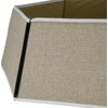 26.8inch Christmas Tree Skirt Foldable Burlap Xmas Tree Stand Base
