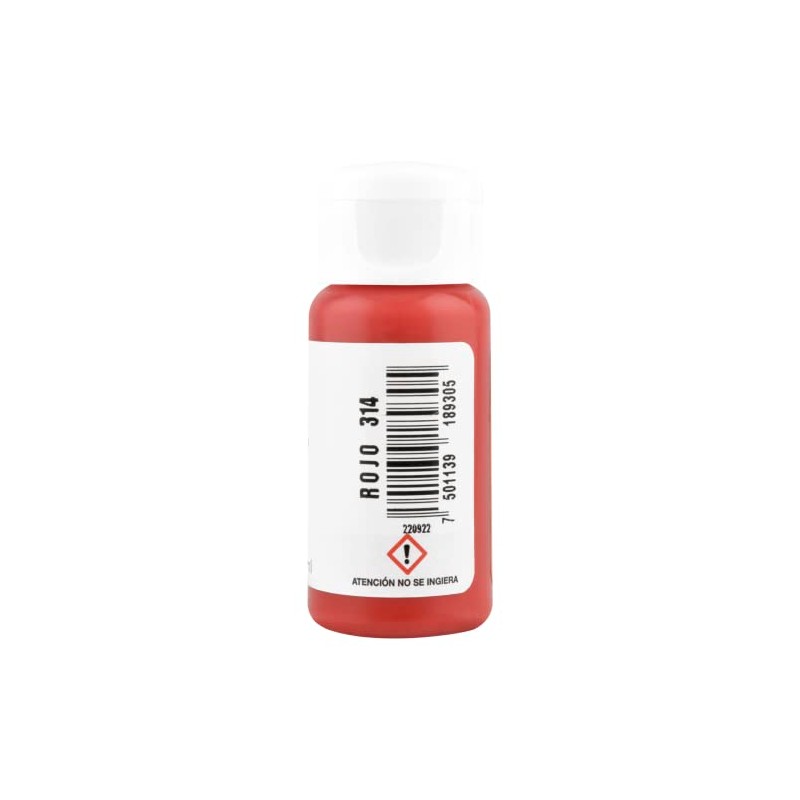 POLITEC HOBBY CERAMICA ROJO 314 30ML