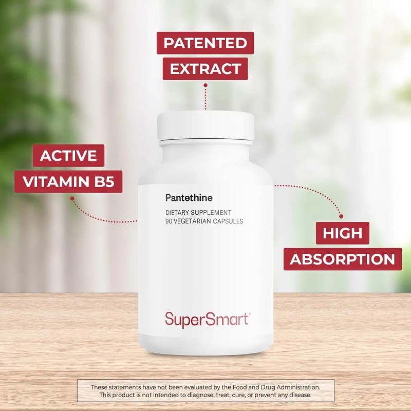 Pantesin Pantethine 600 Mg Al Da Supersmart 90 Cpsulas